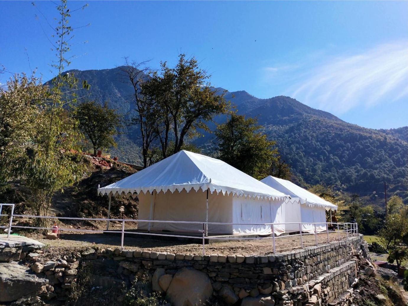 Hill Ventures Adventure Camp And Restaurant Dharamshala Exterior foto