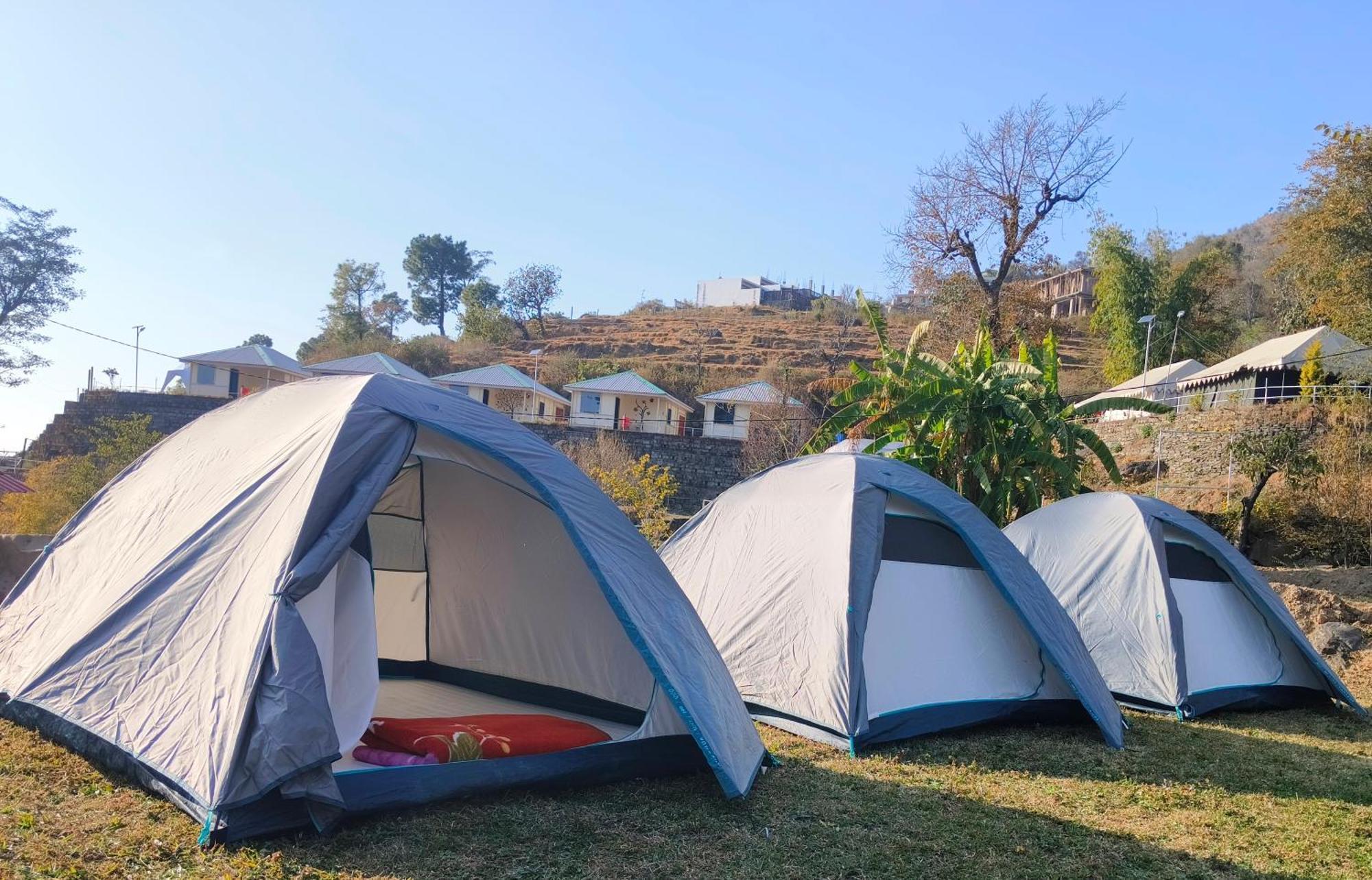 Hill Ventures Adventure Camp And Restaurant Dharamshala Exterior foto