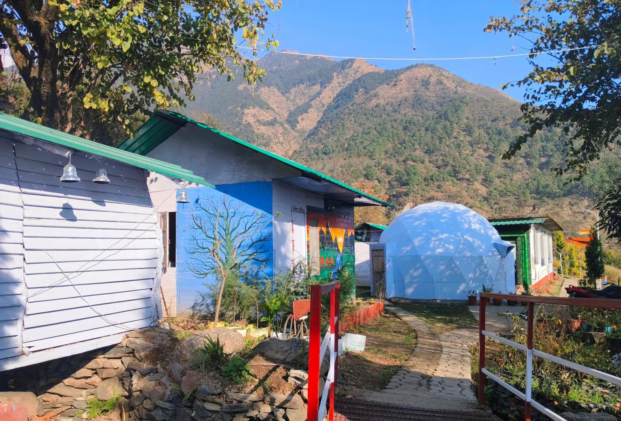 Hill Ventures Adventure Camp And Restaurant Dharamshala Exterior foto