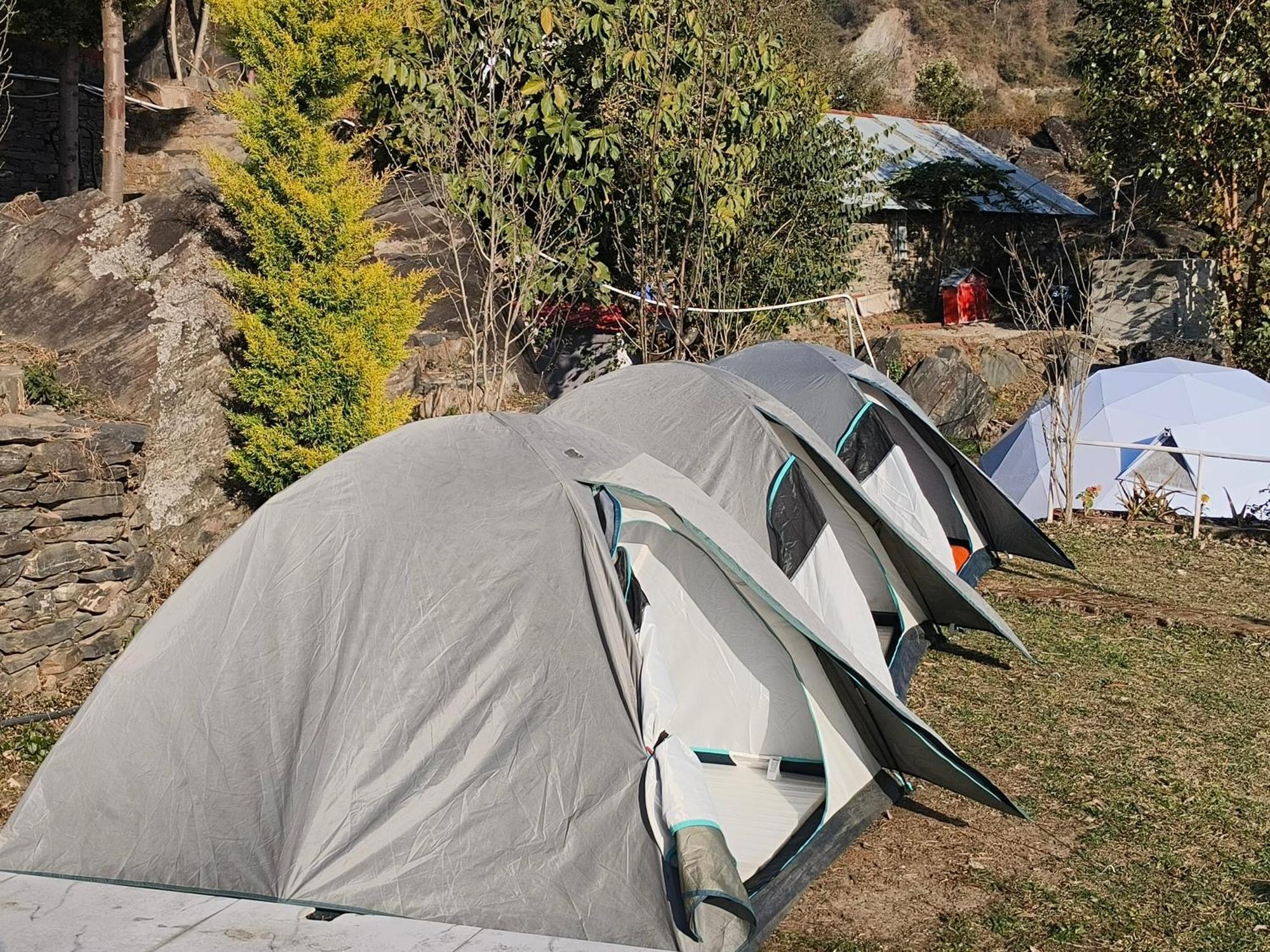 Hill Ventures Adventure Camp And Restaurant Dharamshala Exterior foto